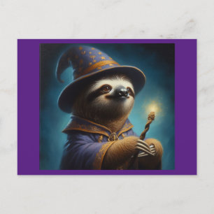 Carte Postale Assistant Sloth