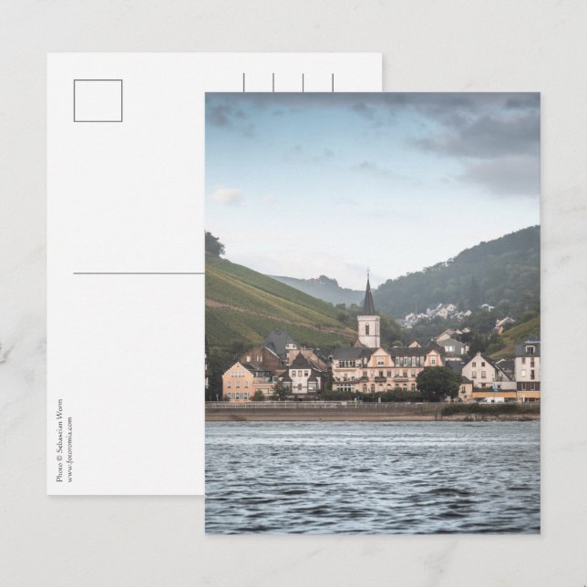 Carte Postale Assmannshausen Allemagne (Devant / Derrière)