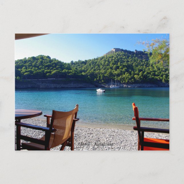 Carte Postale Assos (Devant)