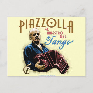 Carte Postale Astor Piazzolla