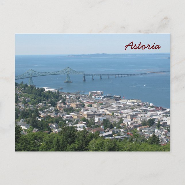 Carte Postale Astoria, Oregon (Devant)