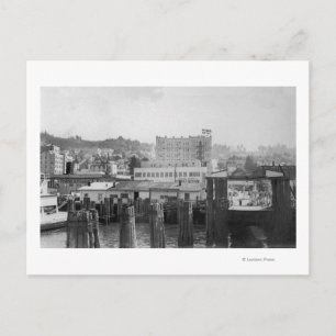 Carte Postale Astoria, Oregon Scène avec ferry Slip