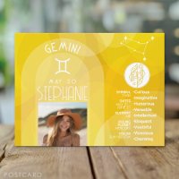 Astrologie Gémeaux Signe du zodiaque Photo Anniver
