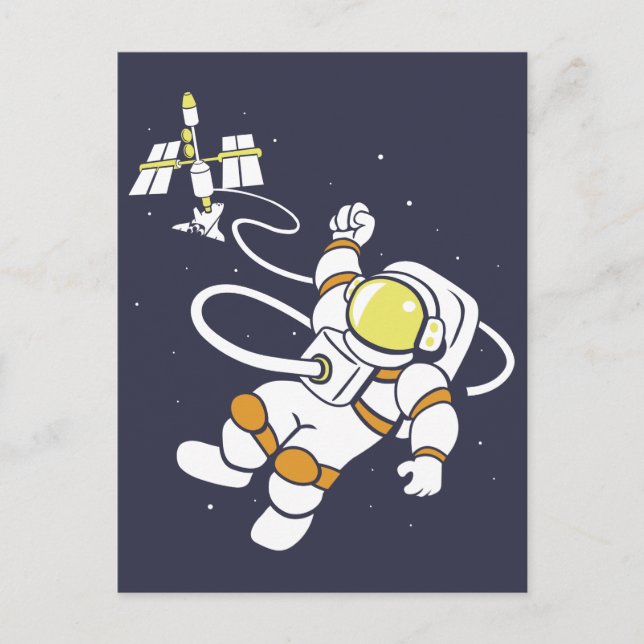 Carte Postale Astronaut (Devant)
