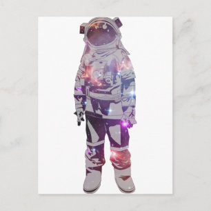 Carte Postale Astronaute