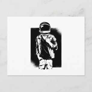 Carte Postale Astronaute