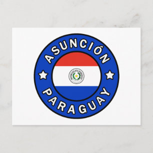 Carte Postale Asunción Paraguay