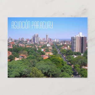 Carte postale Asunción Paraguay