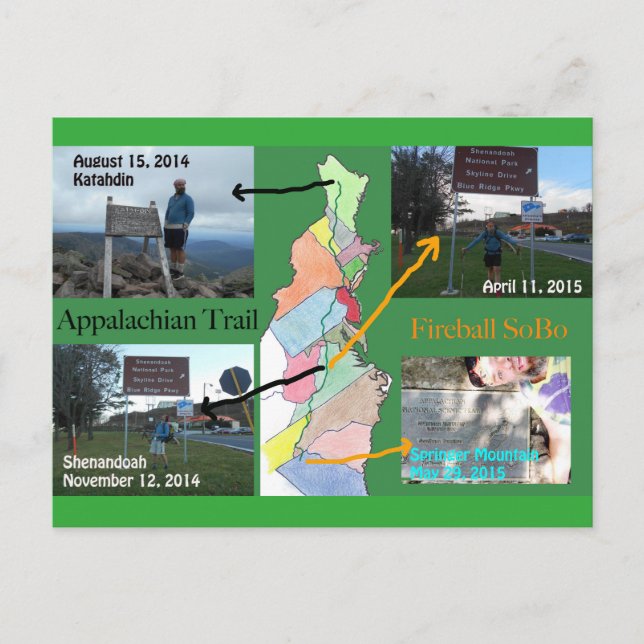 Carte Postale AT Fireball SoBo 2014-2015 (Devant)