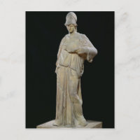 Athéna avec un cist, copie romaine d'un 4ème siècl