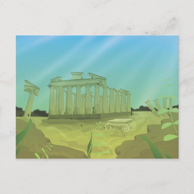 Carte Postale Atlanta (Devant)