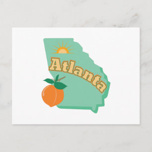 Carte Postale Atlanta