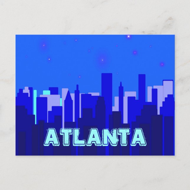 Carte postale Atlanta (Devant)