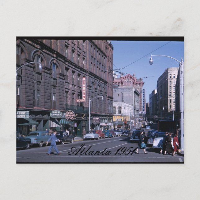 Carte postale Atlanta 1951 (Devant)