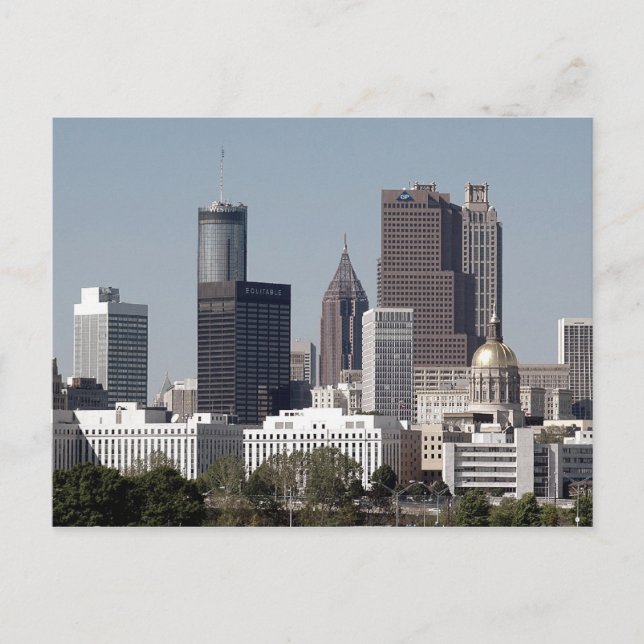 Carte Postale Atlanta Geogia (Devant)