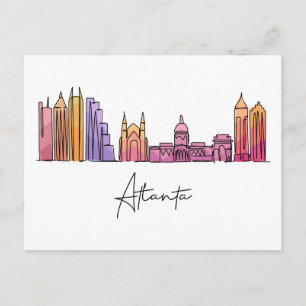 Carte Postale Atlanta GEORGIA