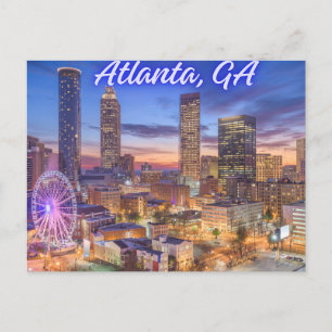 Carte Postale Atlanta, Géorgie