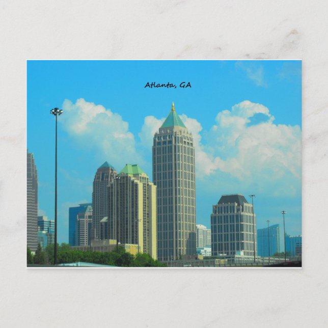 Carte Postale Atlanta Géorgie (Devant)