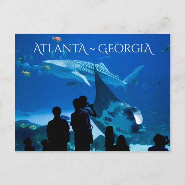 Carte Postale Atlanta Géorgie (Devant)