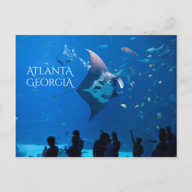 Carte Postale Atlanta Géorgie (Devant)