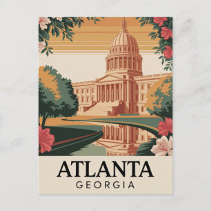 Carte Postale Atlanta Géorgie  Capitol Travel
