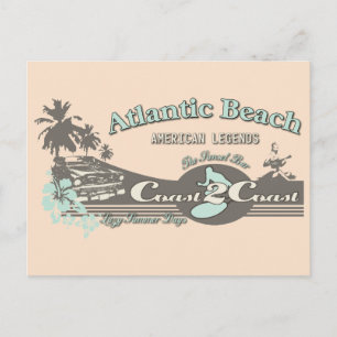 Carte postale Atlantic Beach Travel North Carolina