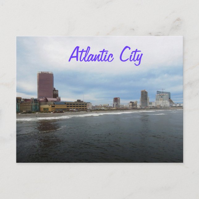 Carte Postale Atlantic City (Devant)