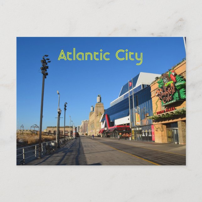 Carte Postale Atlantic City (Devant)