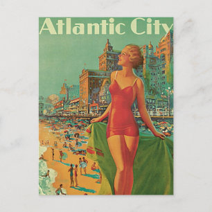 Carte Postale Atlantic City - America's All Year Resort