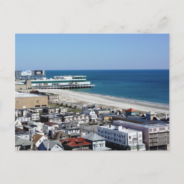 Carte Postale Atlantic City depuis le sommet (Devant)