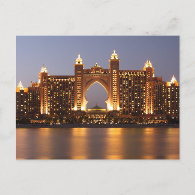 Carte Postale atlantis la palme dubaï (Devant)
