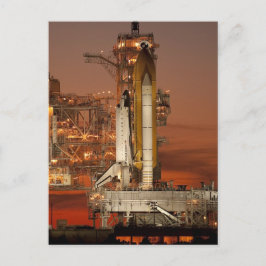 Carte Postale Atlantis Space Shuttle lancement NASA