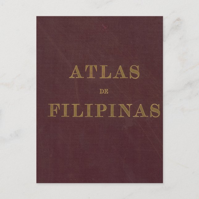 Carte Postale Atlas des Philippines (Devant)