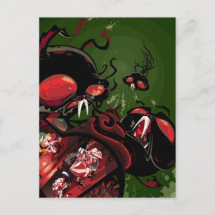 Carte Postale attaque d'octobre