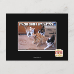 Carte Postale Attaque Spaz Sychronisée