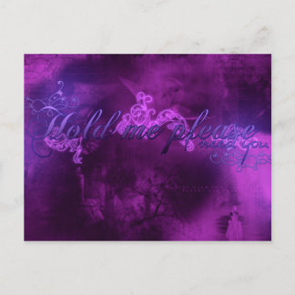 Carte Postale Attends-moi, s'il te faut