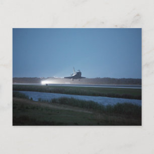 Carte Postale Atterrissage de la NASA / navette spatiale - STS 1