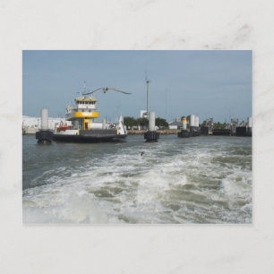 Carte Postale Atterrissage du ferry Galveston