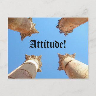 Carte Postale Attitude, Attitude !