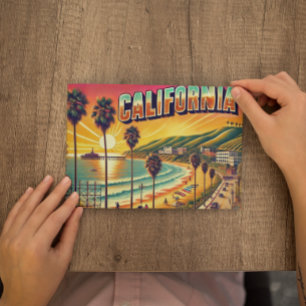 Carte Postale attraction touristique en Californie
