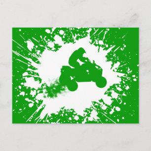 Carte Postale atv splatz