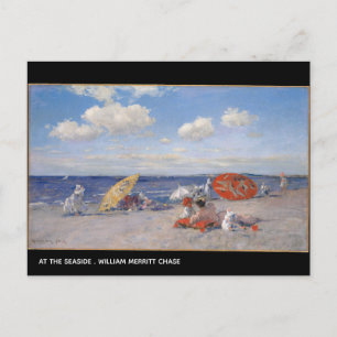 Carte Postale Au Bord De Mer William Merritt Chase