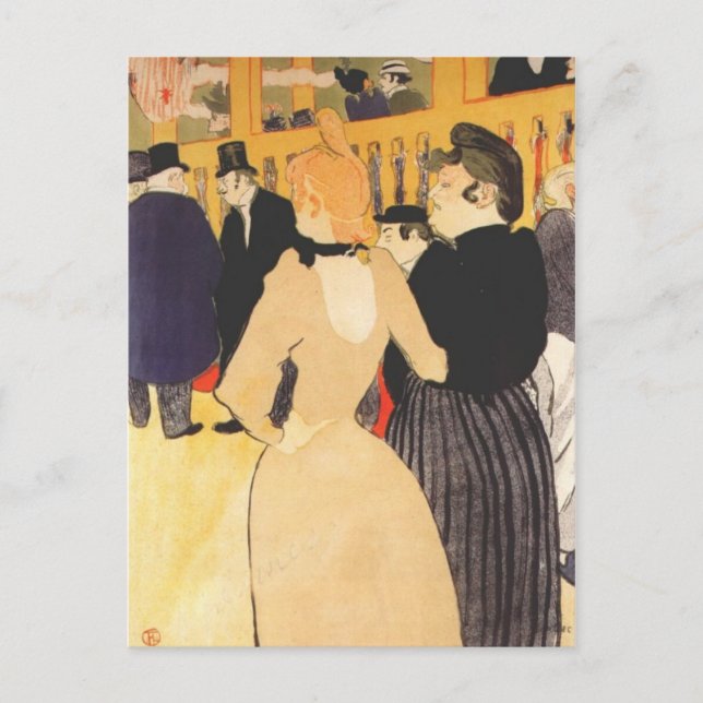 Carte Postale Au Cabaret (Devant)