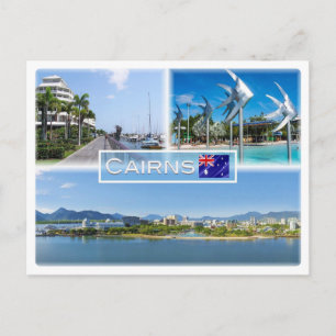 Carte Postale AU Cairns - La jetée - Poisson Lagon Esplanade -