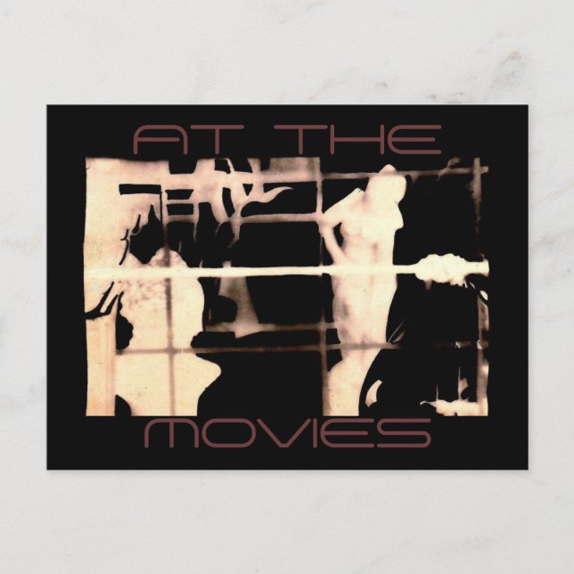 Carte Postale Au Cinéma (Devant)