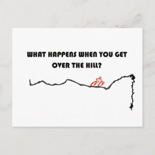 Carte Postale Au-dessus de la colline