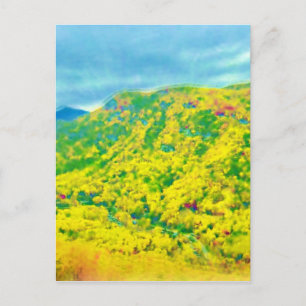 Carte Postale Au-dessus des montagnes