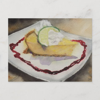 Carte postale au gâteau au fromage