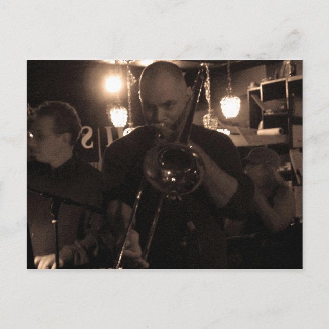 Carte Postale Au Jazz Club (Devant)