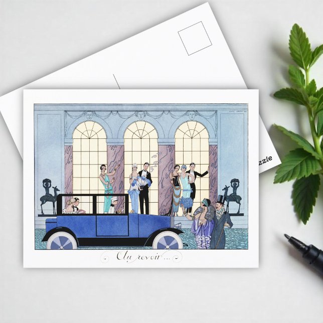 Carte Postale Au Revoir (Adieu) (Créateur téléchargé)